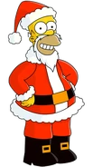 Santa Homer