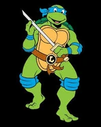Leonardo as seen in his 1987 cartoon.