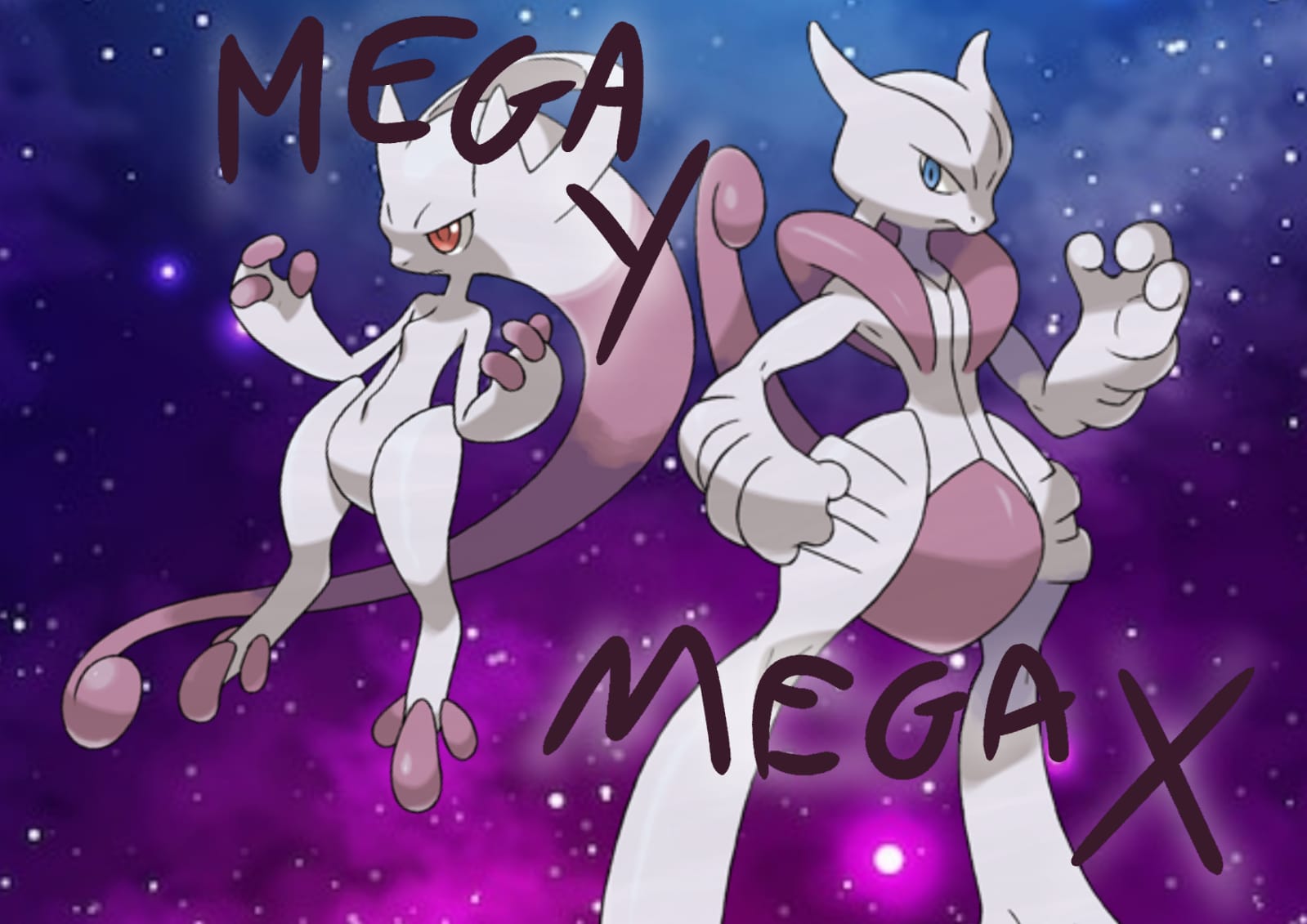 Pokemon - Mega Mewtwo X(with cuts and as a whole)