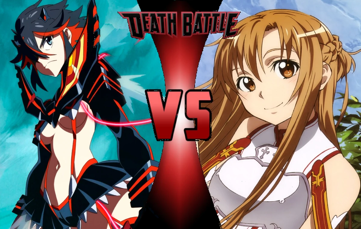 Ryuko Matoi vs Asuna Yuuki Death Battle Fanon Wiki Fandom