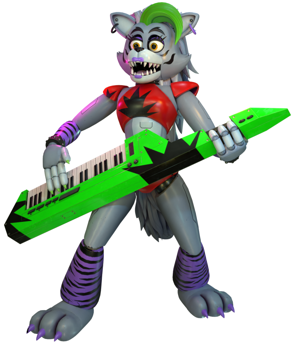 Roxy the wolf (FNAF SB) : r/GachaFnaf