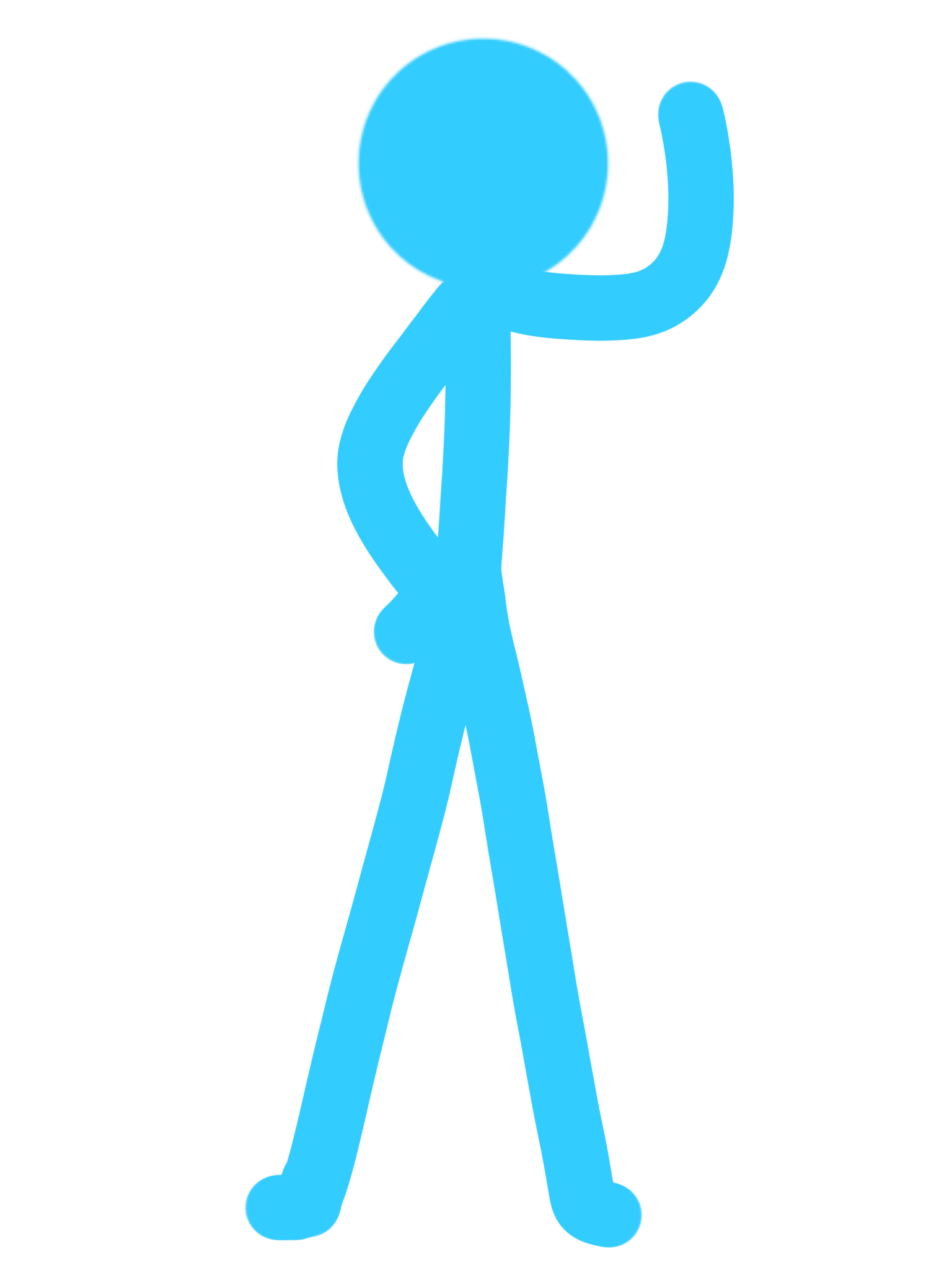 Blue stickman gif animation by animeweather on DeviantArt