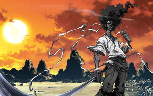 Gallery  Turned Ninja – Tagged Afro Samurai