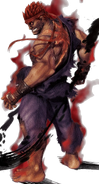 Evil Ryu as he appears in Street Fighter IV