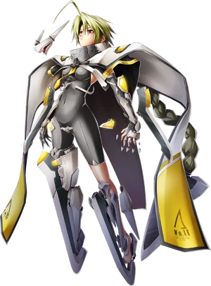 Lambda-11 (Chronophantasma, Character Select Artwork)