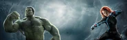 Hulk and Black Widow