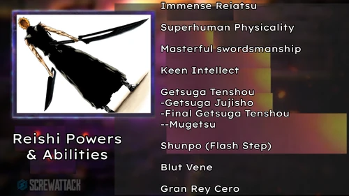 Ichigo Kurosaki Arsenal Abilities