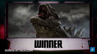 Godzilla winz