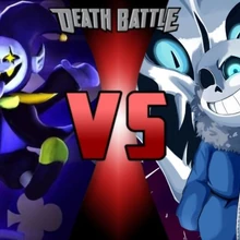 Sans Vs Jevil Death Battle Fanon Wiki Fandom Delta rune (chapter 1) is now for a while outdoors. sans vs jevil death battle fanon wiki