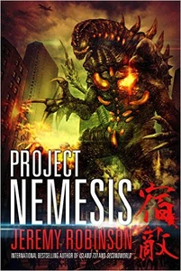 Nemesis on the cover for Project Nemesis