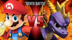 Mario VS Spyro Thumbnail
