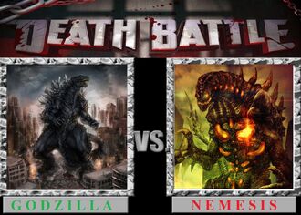 Death battle godzilla vs nemesis by sideswipe217-d81iaz6