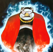 Ganon as he appears in the Nintendo Power Comics version of A Link To The Past