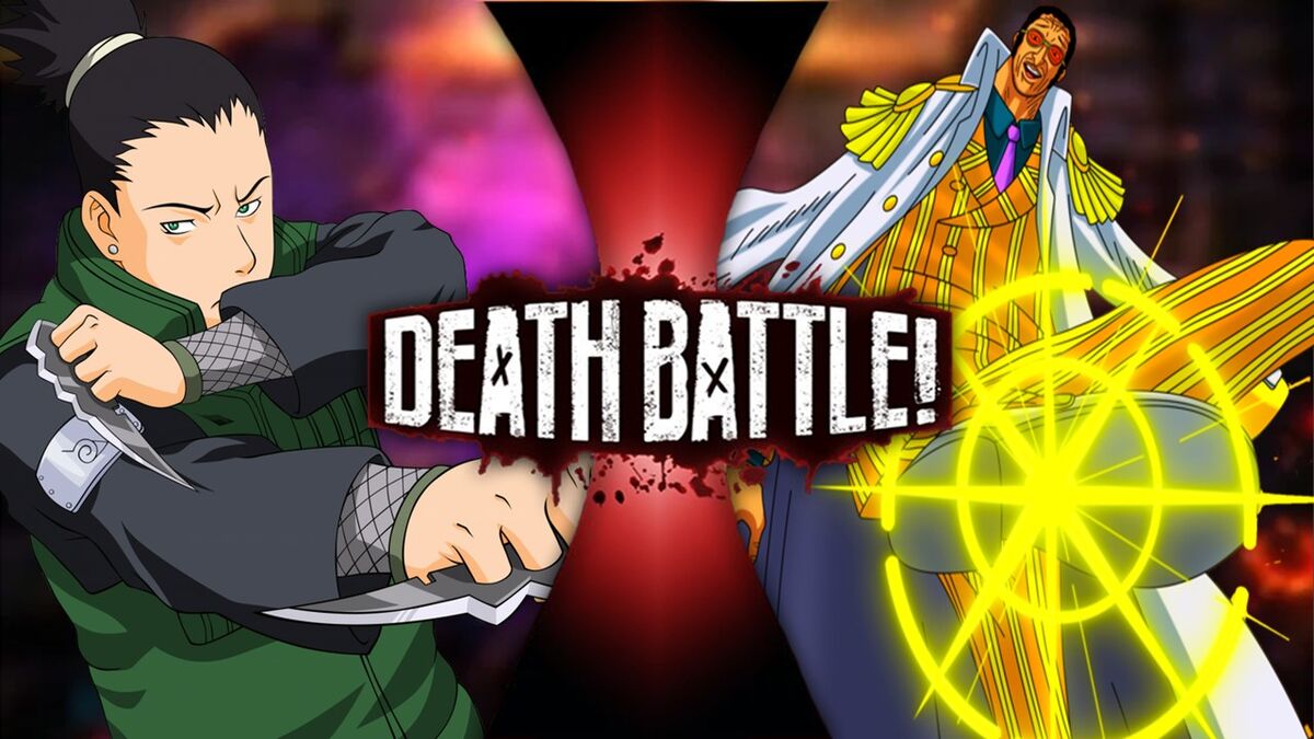 Kizaru vs Shikamaru Nara Death Battle Fanon Wiki Fandom