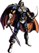 Taskmaster as he appears in Marvel vs. Capcom 3: Fate of Two Worlds