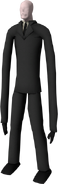 Slender Man as he appears in Slender: The Eight Pages