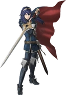 Lucina as she appeared in Fire Emblem Warriors.