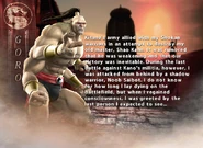 Goro's MK Deception bio
