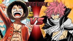 Luffy vs Natsu (One Piece vs Fairy Tail) : r/DeathBattleMatchups