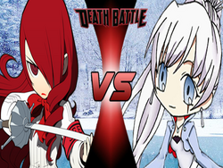 Weiss schnee (rwby) vs Mitsuru Kirijo (persona 3)