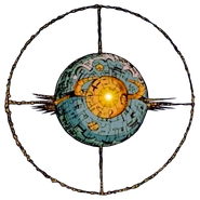 Unicron's planet mode in the 1986 movie