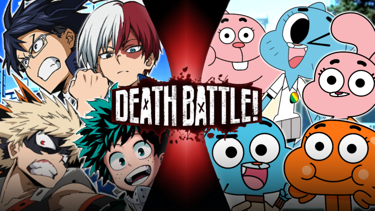 Izuku, Bakugou, Todoroki and Iida vs The Wattersons Death Battle Fanon Wiki Fandom Izuku, Bakugou, Todoroki and Iida vs The Wattersons Death Battle Fanon Wiki Fandom image