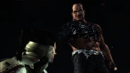 Armstrong welcoming Sam