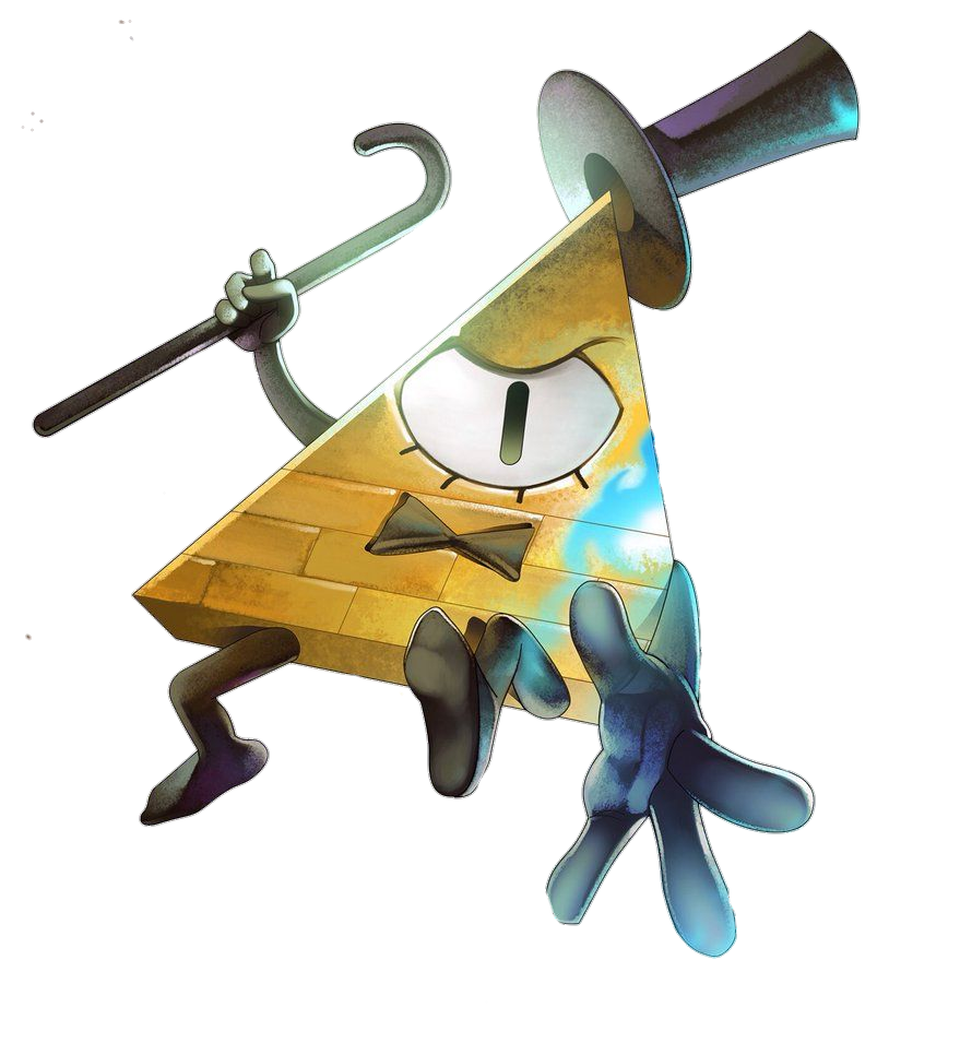 A picture of bill cipher