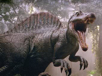 jurassic park spinosaurus roar