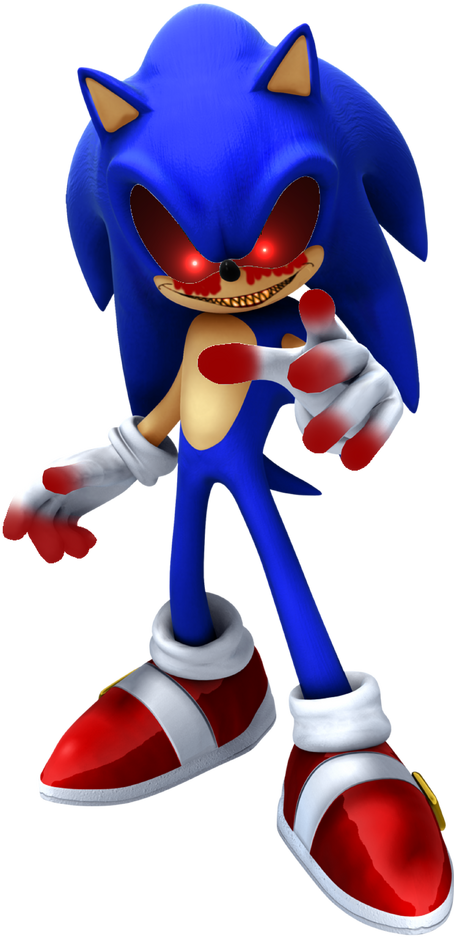 Fun Fact: The original Sonic.exe (2011) has grey shoes instead of red : r/ SonicEXE