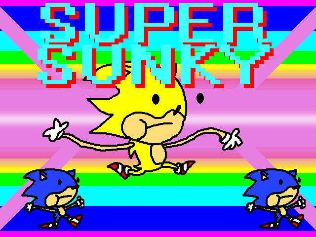 SUNKY.MPEG SPRITES (invincibility music too) [Sonic The Hedgehog 2