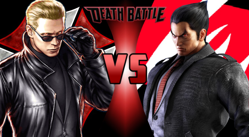 Kazuya Mishima VS Albert Wesker by InklingMain on DeviantArt