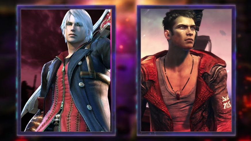 Dante (DmC: Devil May Cry) vs. Black Noir (The Boys)