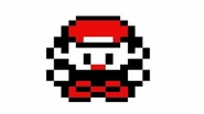 Red's original sprite in the Red, Green, and Blue games