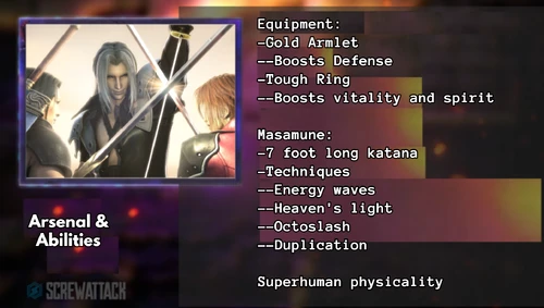 Sephiroth Analysis Arsenal
