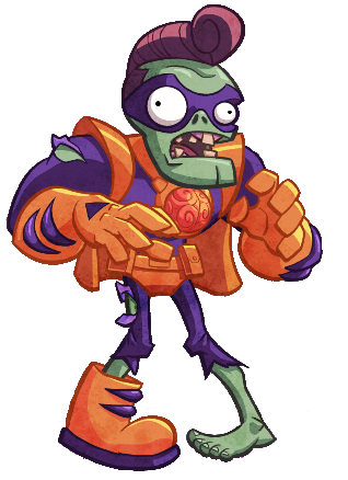 Art) Baby Super Brainz. He's bawls. : r/PvZHeroes