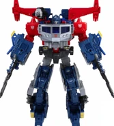 unified form with Apex: (japanese name of fusion: God Ginrai) possible fan name: Ultimate Optimus Prime