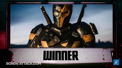 Winner is Deathstroke