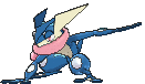Greninja's 3D Sprite
