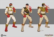 early artwork of Ryu Ranger