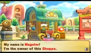 Magolor in Team Kirby Clash Deluxe.