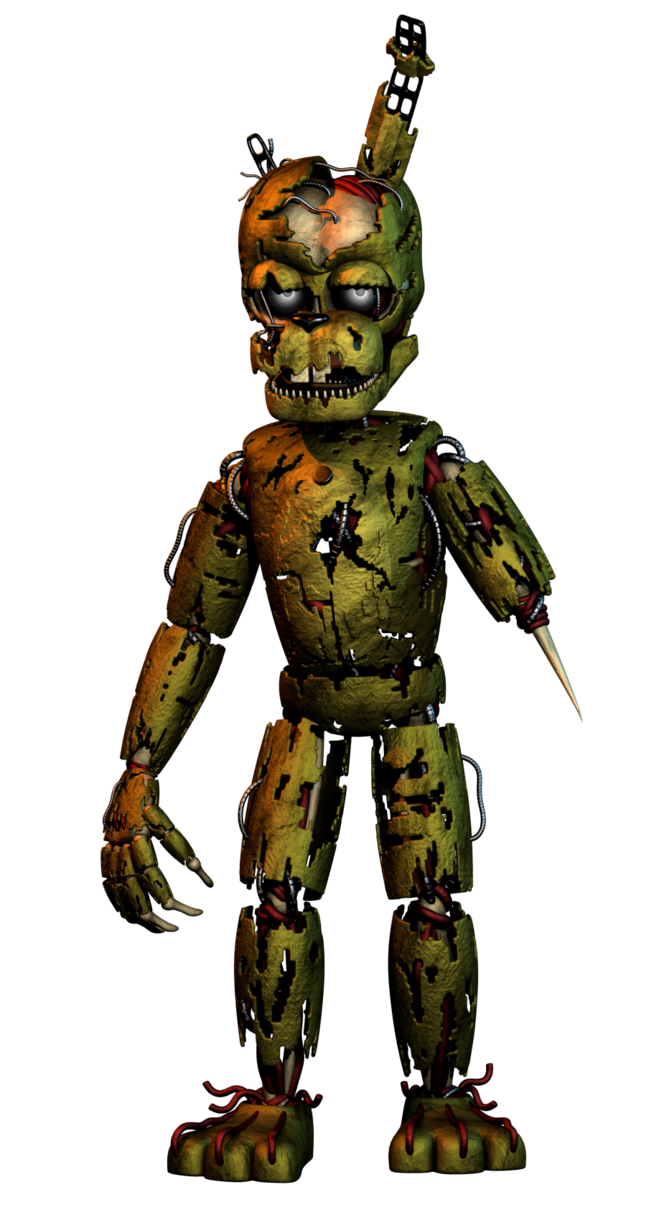 Action Figure 5: FNAF TieDye - Springtrap (Walmart Exclusive) - DroneUp  Delivery