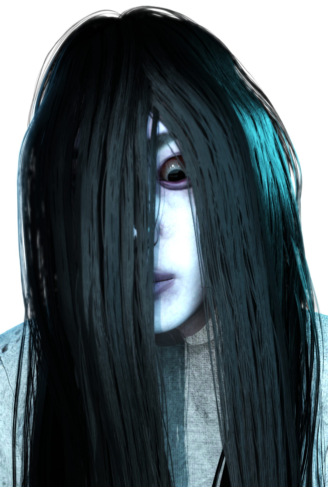 Yamamura sadako. Призрак Садако Ямамура.