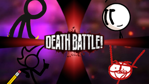 Hypothetical Scenario: This matchup (The Stickman Battle Royale) gets  announced for the premiere of season 10 of Death Battle. How do you react?  : r/DeathBattleMatchups