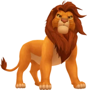 Simba in Kingdom Hearts