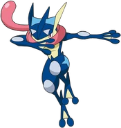 Greninja Dabbing.