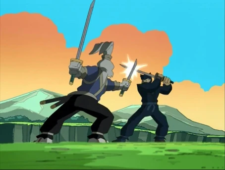 Usagi fights ninja