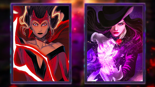 Avengers vs Justice League S3 Fight #8 - Zatanna vs Scarlet Witch !