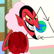 HIM's appearance in the 2016 reboot.