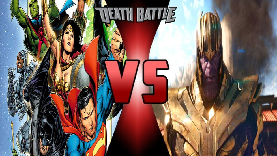 thanos vs superman